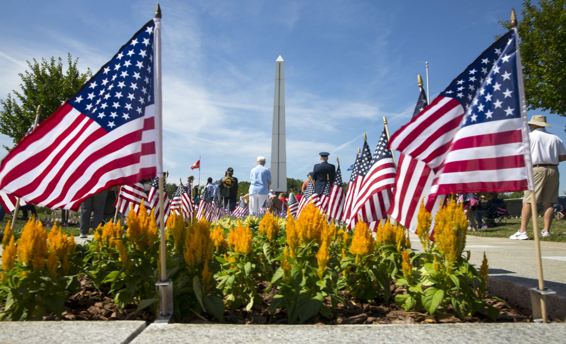 Memorial Day service at Carolina Field of Honor